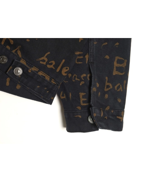 Balenciaga allover printed jacket,Cheap Replica Reps Balenciaga
