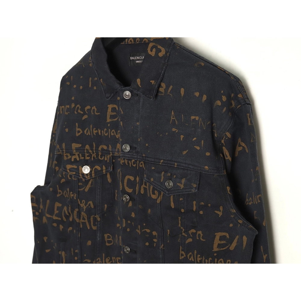 Balenciaga allover printed jacket,Cheap Replica Reps Balenciaga
