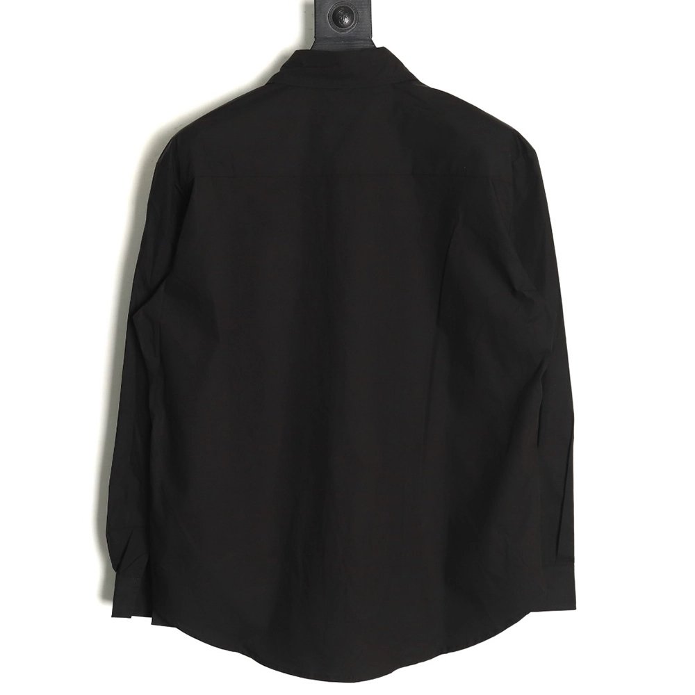 Balenciaga pocket double hook embroidered shirt,Cheap Replica Reps Balenciaga
