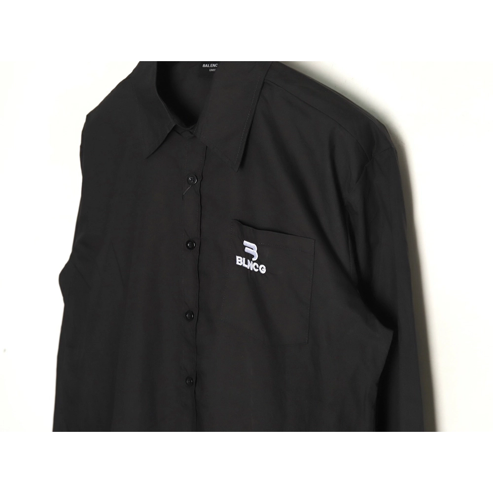 Balenciaga pocket double hook embroidered shirt,Cheap Replica Reps Balenciaga