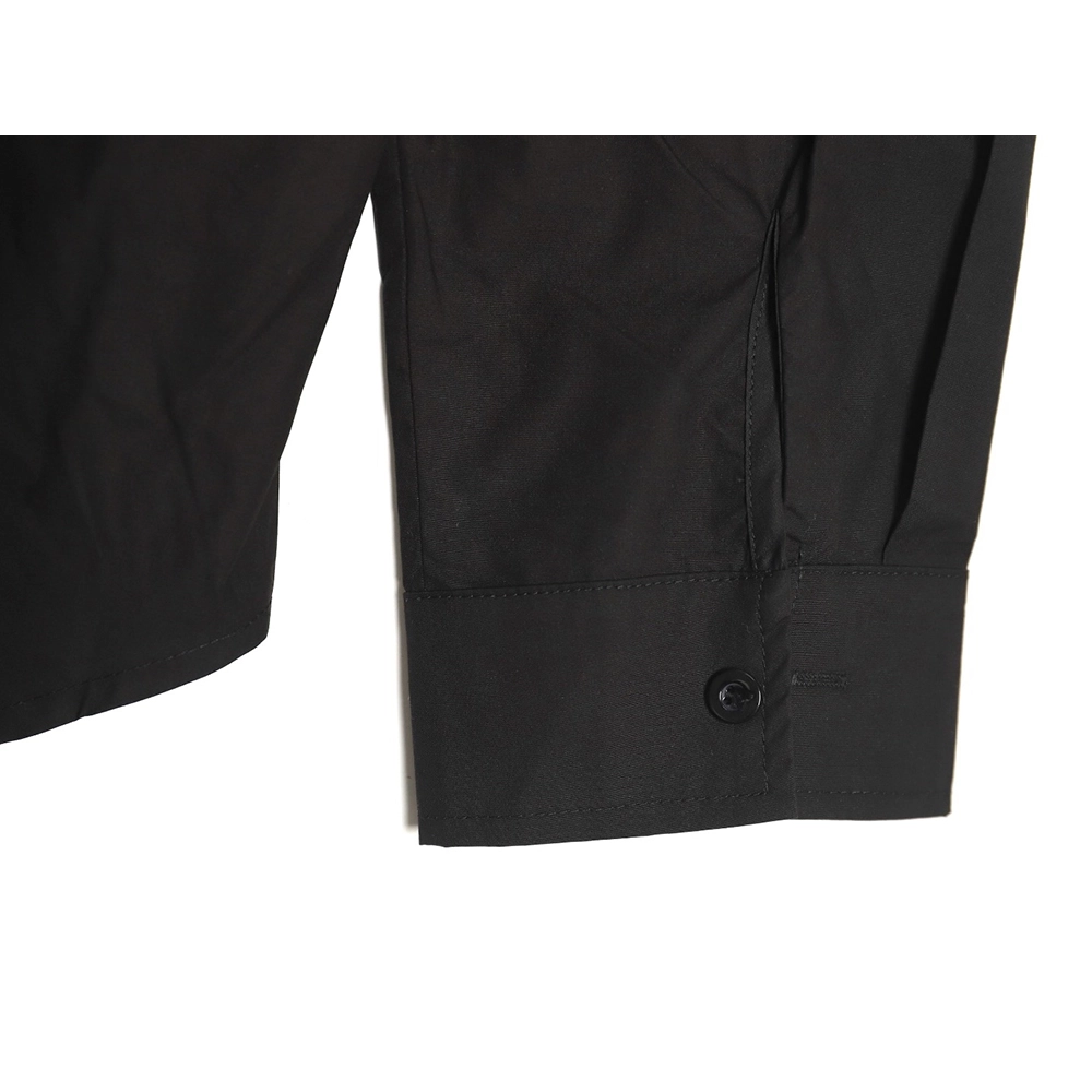 Balenciaga pocket double hook embroidered shirt,Cheap Replica Reps Balenciaga