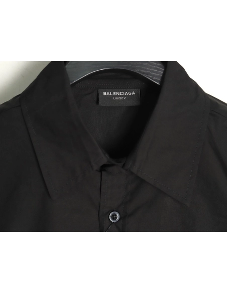 Balenciaga pocket double hook embroidered shirt,Cheap Replica Reps Balenciaga