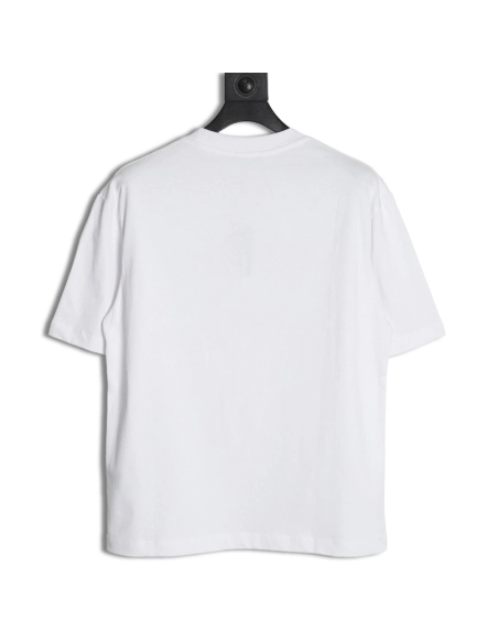 Balenciaga double B logo print short sleeves,Cheap Replica Reps Balenciaga