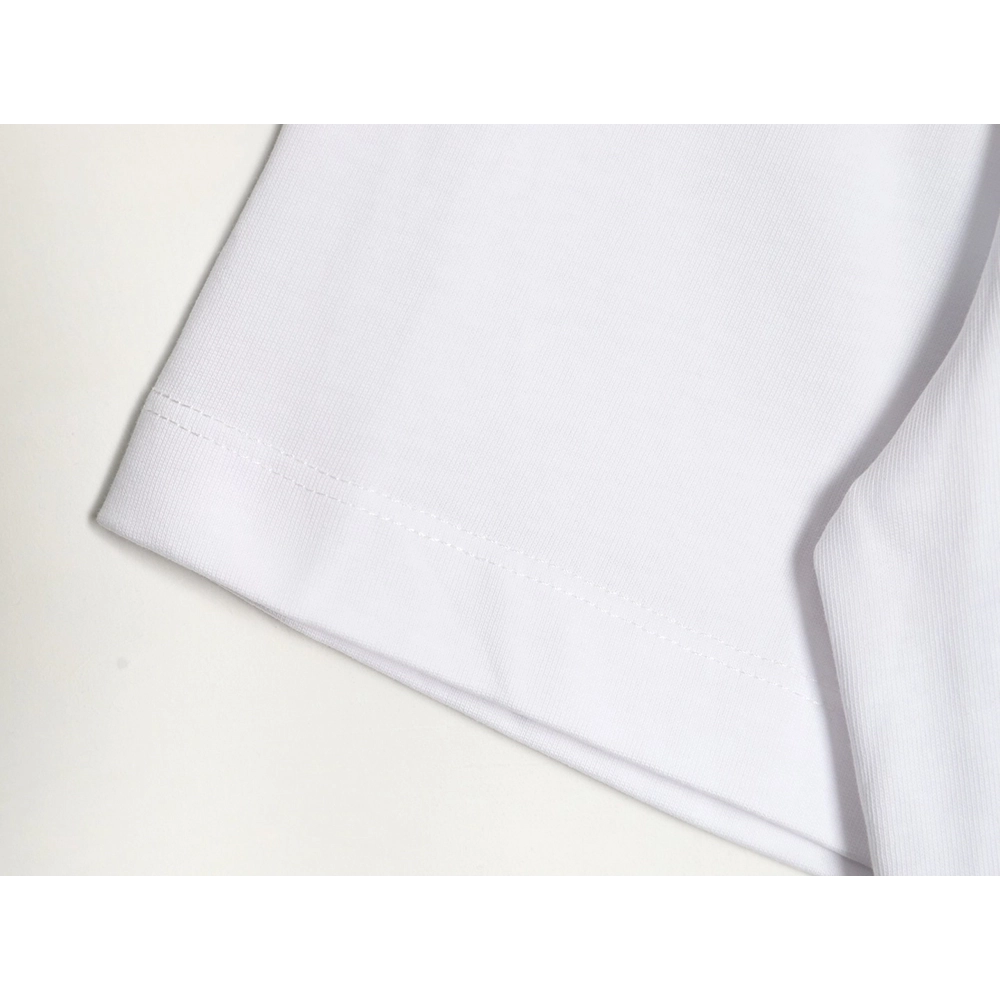 Balenciaga Ink splash lock print short sleeves,Cheap Replica Reps Balenciaga