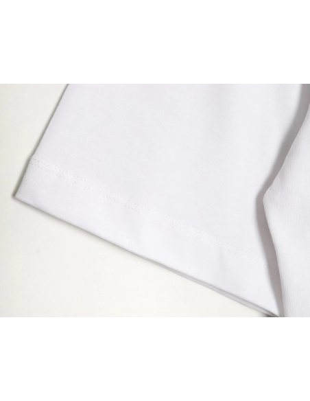 Balenciaga Square 3 Logo Print Short Sleeve,Cheap Replica Reps Balenciaga