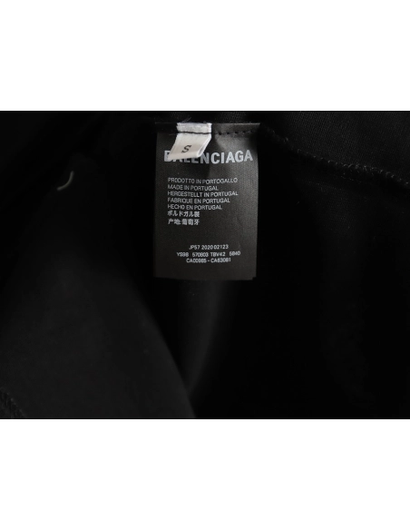 Balenciaga mottled old letter logo short sleeve TSK1,Cheap Replica Reps Balenciaga