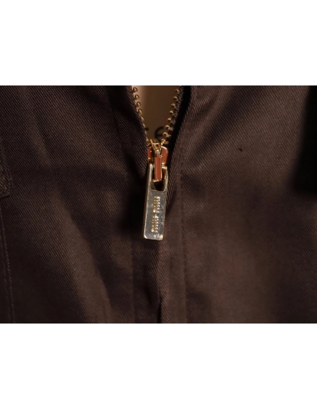 Miu Miu Brown Double Chest Pocket Jacket,Cheap Replica Reps Miu Miu