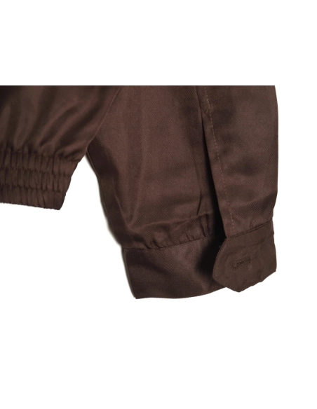 Miu Miu Brown Double Chest Pocket Jacket,Cheap Replica Reps Miu Miu