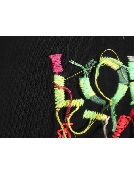 Loewe Handcranked tassel embroidered sweatshirt,Cheap Replica Reps Loewe