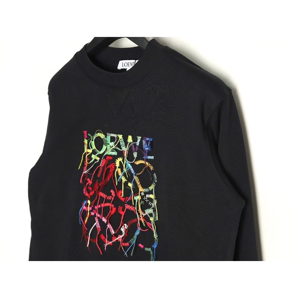 Loewe Handcranked tassel embroidered sweatshirt,Cheap Replica Reps Loewe