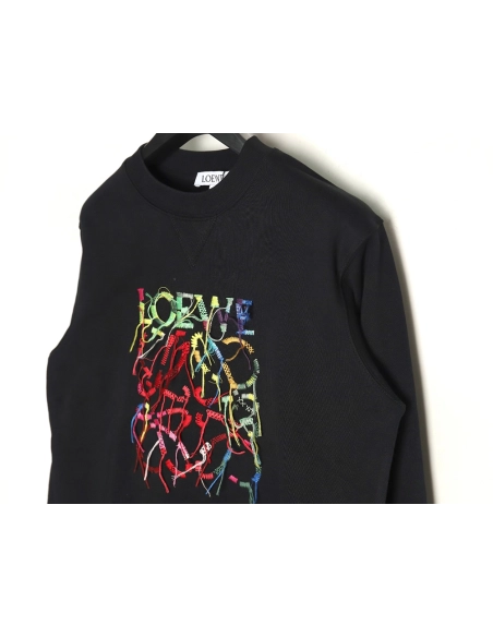 Loewe Handcranked tassel embroidered sweatshirt,Cheap Replica Reps Loewe