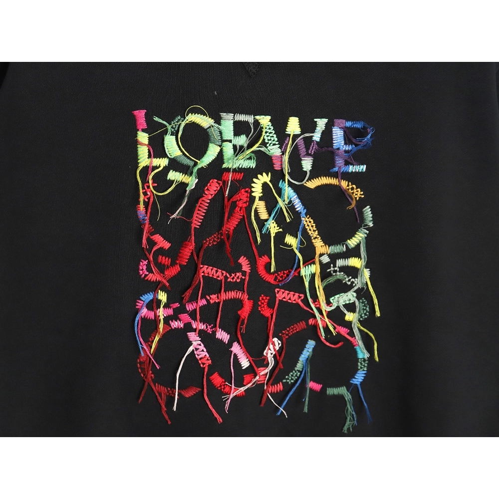 Loewe Handcranked tassel embroidered sweatshirt,Cheap Replica Reps Loewe