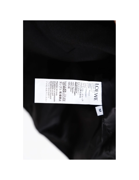 Loewe trench coat with leather patch on chest,Cheap Replica Reps Loewe