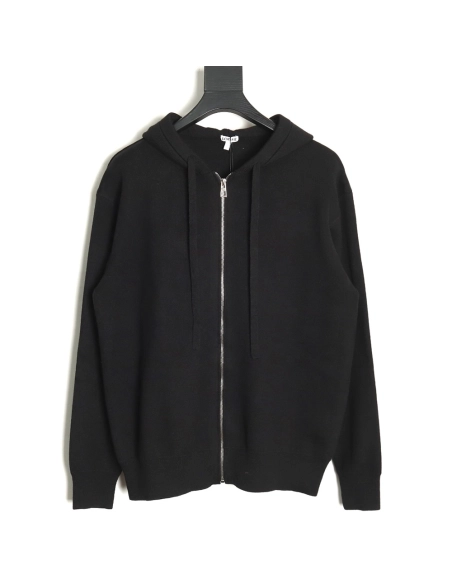 Loewe embossed back zipup hooded sweater,Cheap Replica Reps Loewe