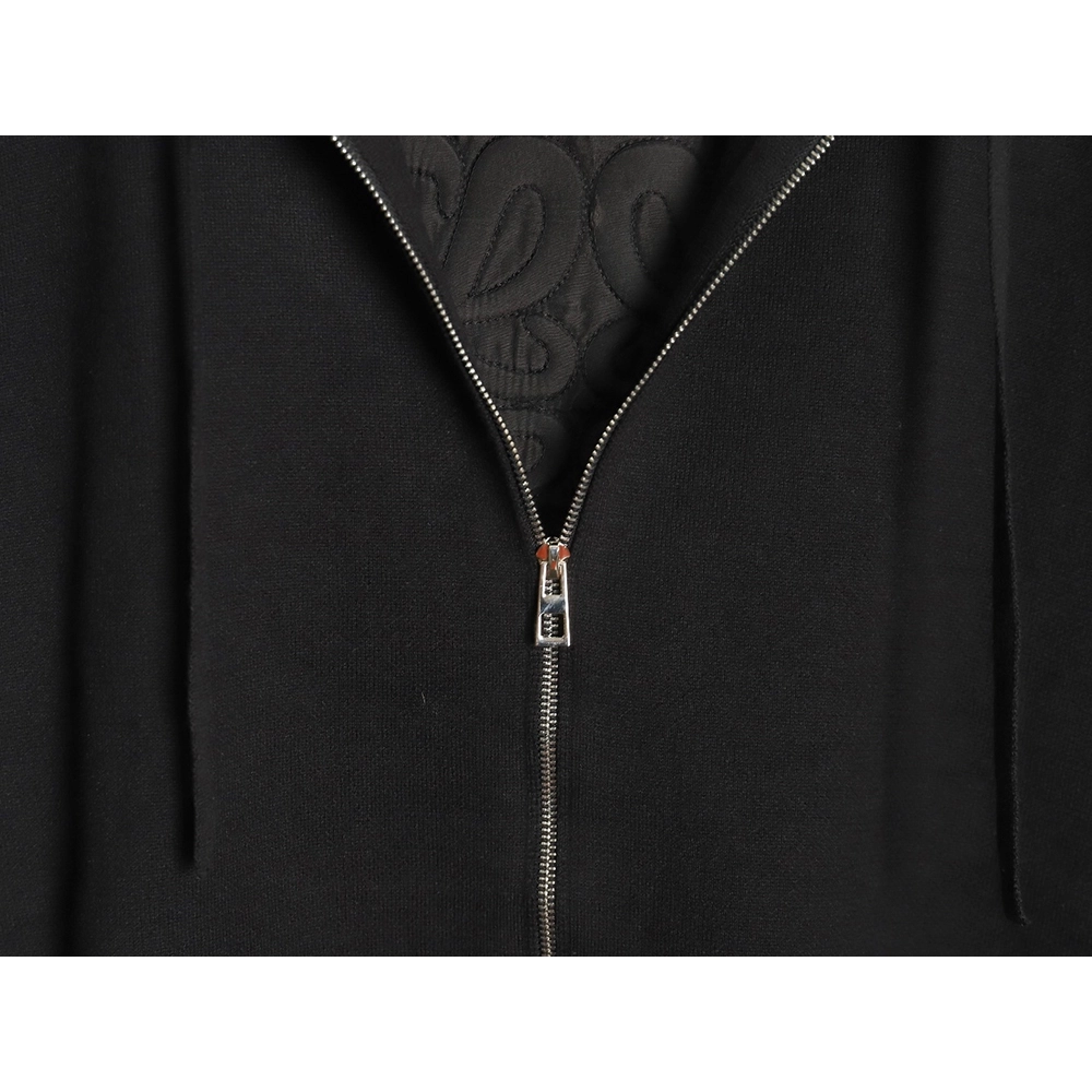 Loewe embossed back zipup hooded sweater,Cheap Replica Reps Loewe