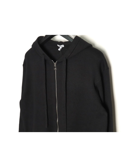 Loewe embossed back zipup hooded sweater,Cheap Replica Reps Loewe
