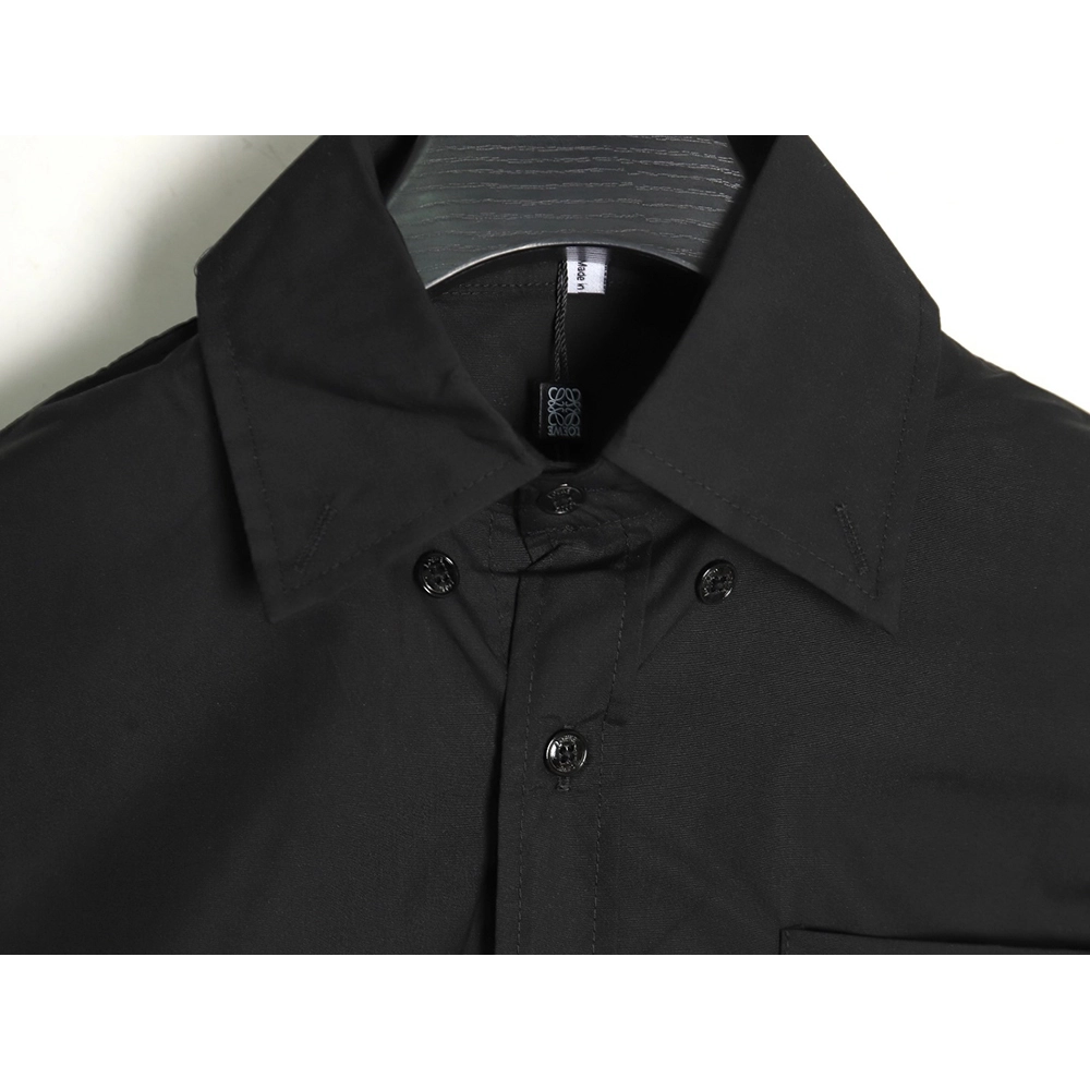 Loewe logo threedimensional offset laminated longsleeved shirt TSK1,Cheap Replica Reps Loewe