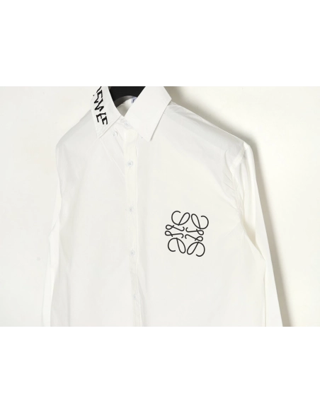 Loewe logo threedimensional offset laminated longsleeved shirt,Cheap Replica Reps Loewe
