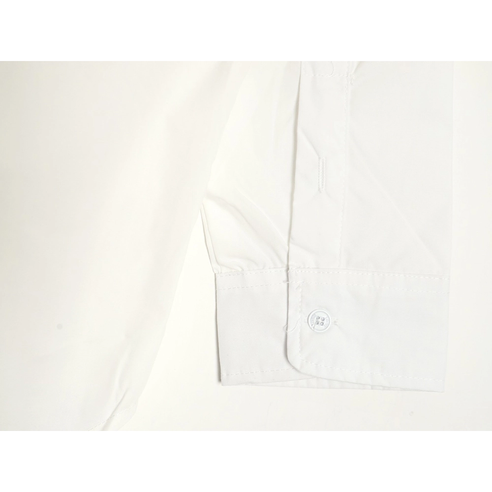 Loewe logo threedimensional offset laminated longsleeved shirt,Cheap Replica Reps Loewe