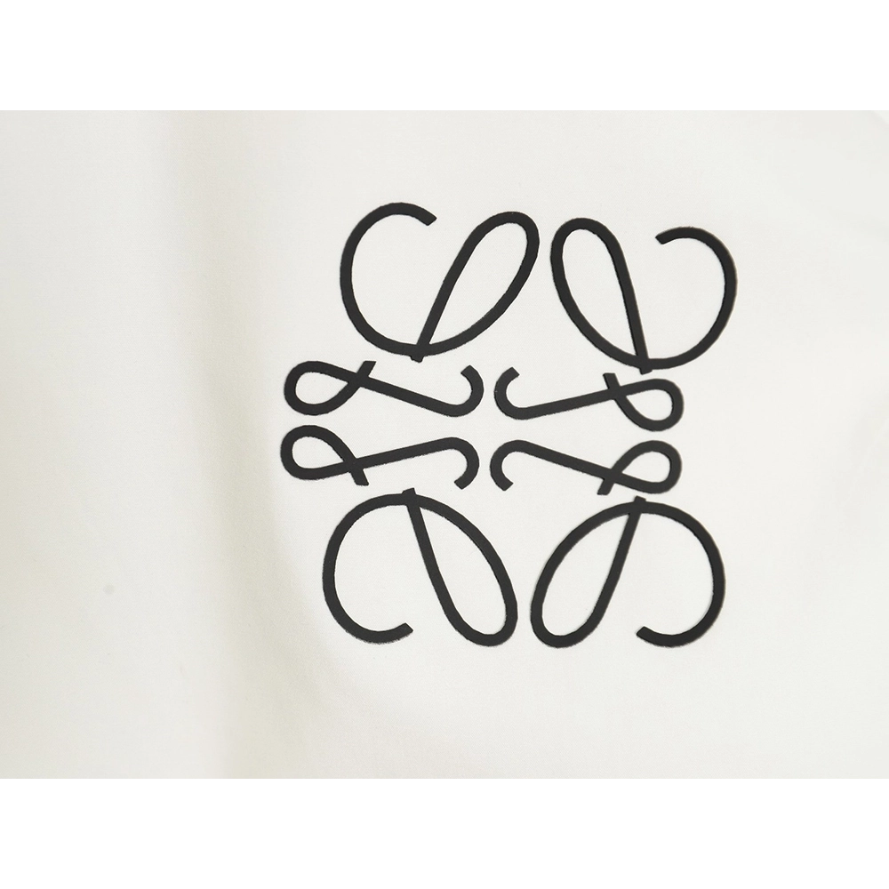 Loewe logo threedimensional offset laminated longsleeved shirt,Cheap Replica Reps Loewe