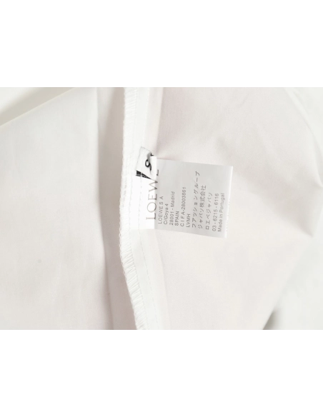 Loewe logo threedimensional offset laminated longsleeved shirt,Cheap Replica Reps Loewe