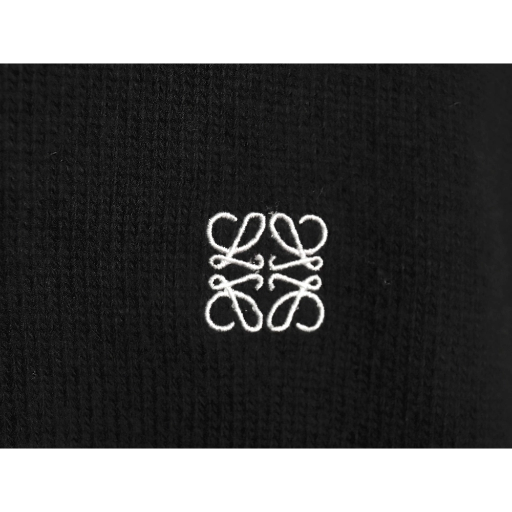 Loewe embroidered logo crew neck sweater TSK1,Cheap Replica Reps Loewe