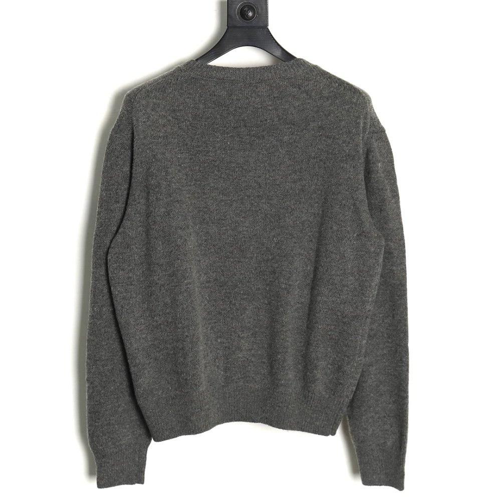 Loewe embroidered logo crew neck sweater,Cheap Replica Reps Loewe