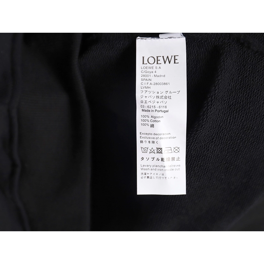 Loewe Large Letter Print Hooded Sweatshirt TSK1,Cheap Replica Reps Loewe