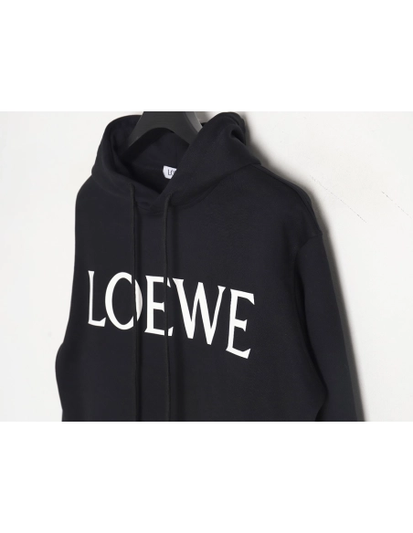 Loewe Large Letter Print Hooded Sweatshirt TSK1,Cheap Replica Reps Loewe