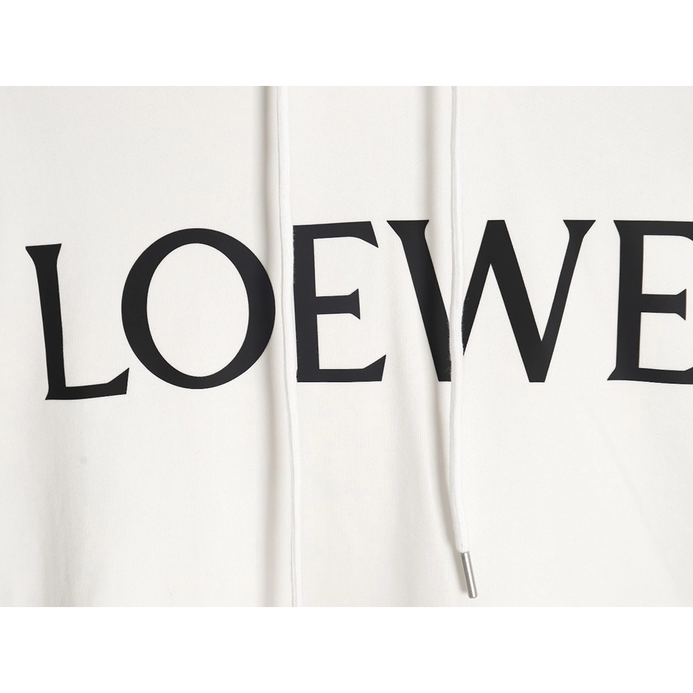 Loewe Large Letter Print Hooded Sweatshirt,Cheap Replica Reps Loewe