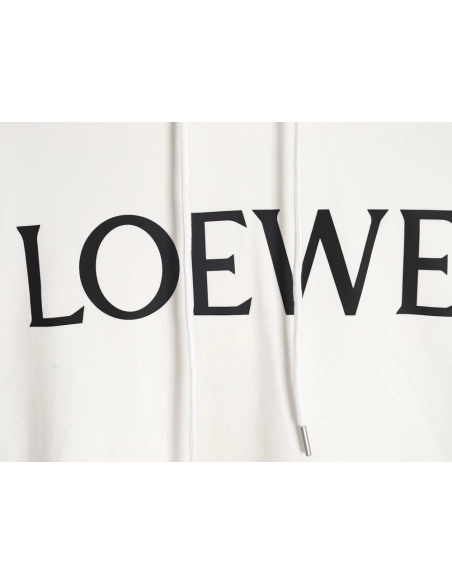 Loewe Large Letter Print Hooded Sweatshirt,Cheap Replica Reps Loewe