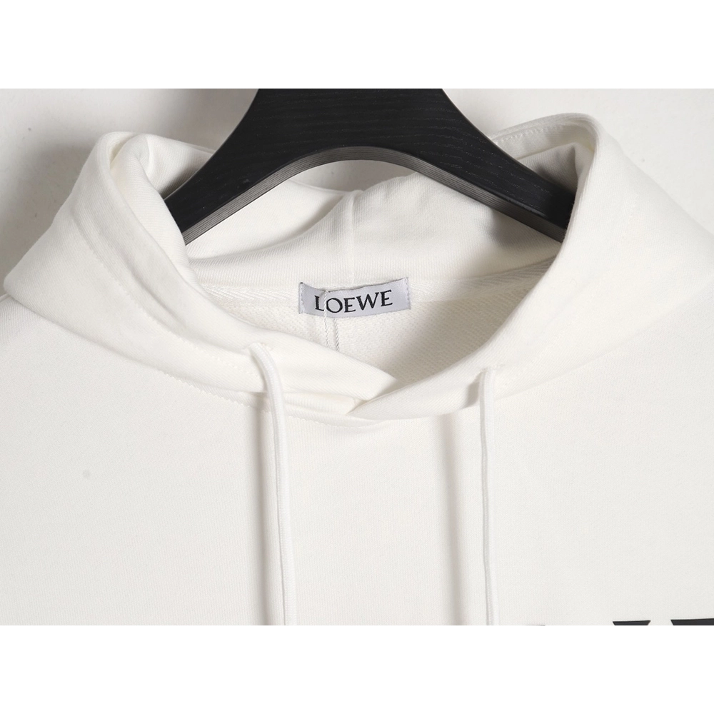 Loewe Large Letter Print Hooded Sweatshirt,Cheap Replica Reps Loewe