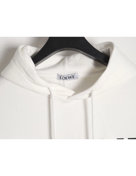 Loewe Large Letter Print Hooded Sweatshirt,Cheap Replica Reps Loewe