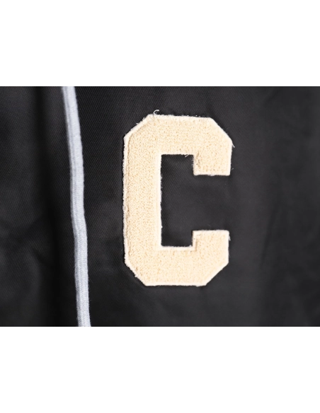 Celine embroidered lettering hooded jacket TSK1,Cheap Replica Reps Celine