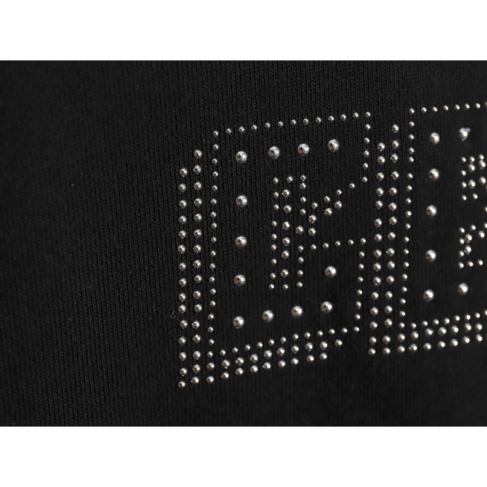 Celine Rivet Diamond Lettering Hoodie,Cheap Replica Reps Celine