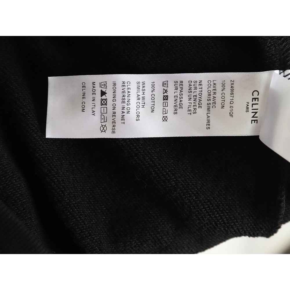 Celine Rivet Diamond Lettering Hoodie,Cheap Replica Reps Celine