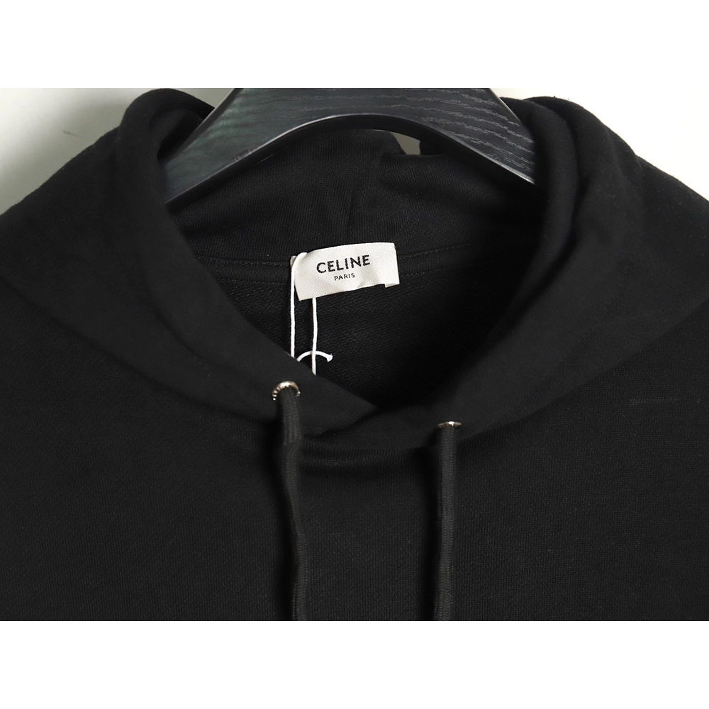 Celine Rivet Diamond Lettering Hoodie,Cheap Replica Reps Celine