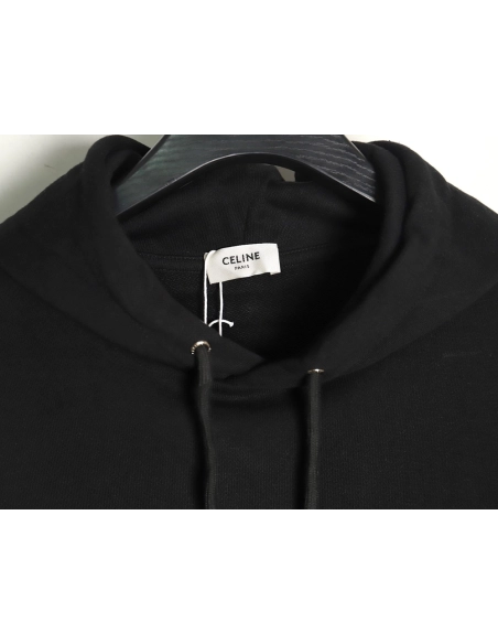 Celine Rivet Diamond Lettering Hoodie,Cheap Replica Reps Celine