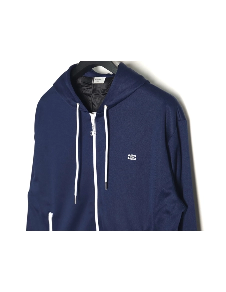 Celine Doublefaced Plain Webbing Hooded Jacket,Cheap Replica Reps Celine