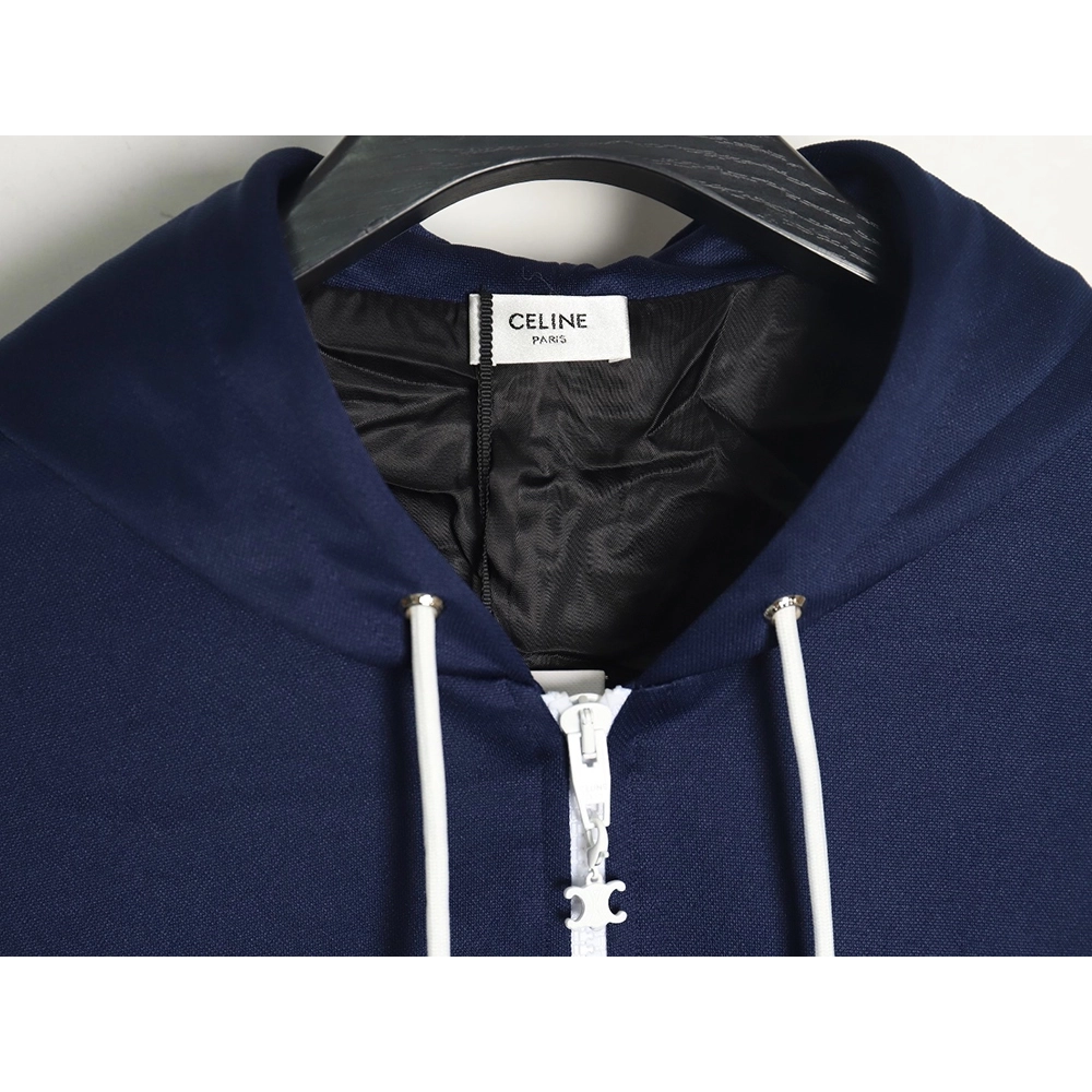 Celine Doublefaced Plain Webbing Hooded Jacket,Cheap Replica Reps Celine