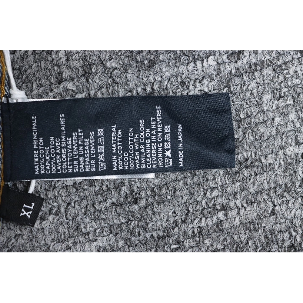 Celine patchwork hooded denim jacket,Cheap Replica Reps Celine