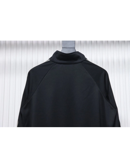 Celine lettering embroidered halfzip sweatshirt,Cheap Replica Reps Celine