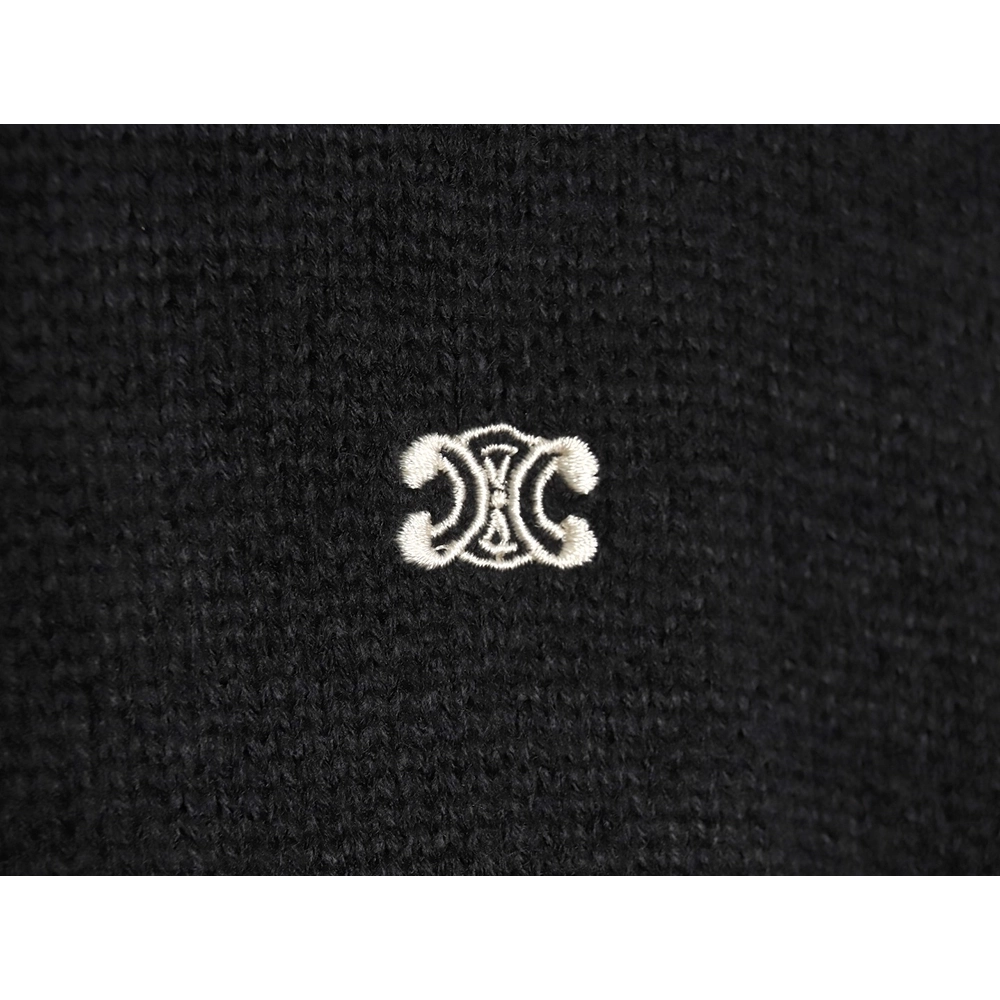 Celine embroidered turtleneck sweater TSK1,Cheap Replica Reps Celine