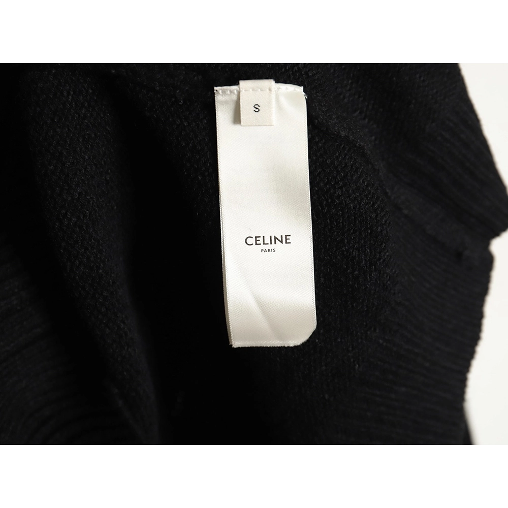 Celine embroidered turtleneck sweater TSK1,Cheap Replica Reps Celine