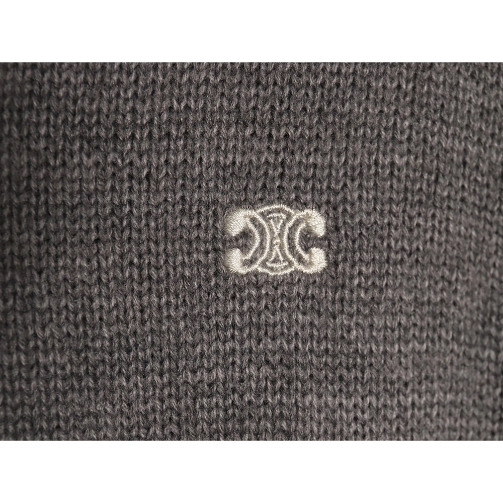 Celine embroidered turtleneck sweater,Cheap Replica Reps Celine