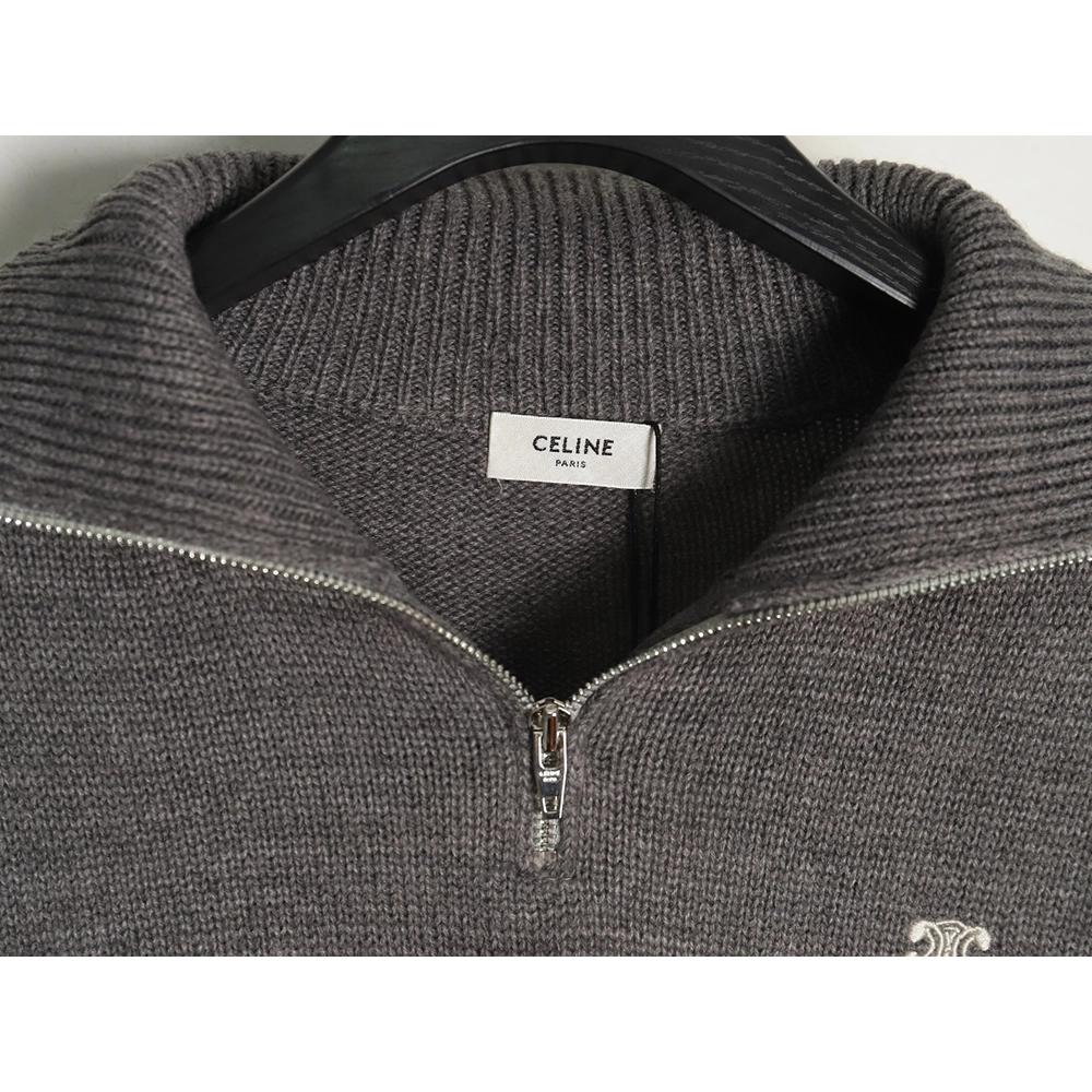 Celine embroidered turtleneck sweater,Cheap Replica Reps Celine