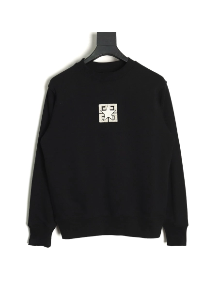 Givenchy fivepointed star embroidered crew neck sweatshirt,Cheap Replica Reps Givenchy