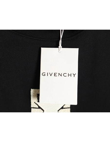 Givenchy fivepointed star embroidered crew neck sweatshirt,Cheap Replica Reps Givenchy