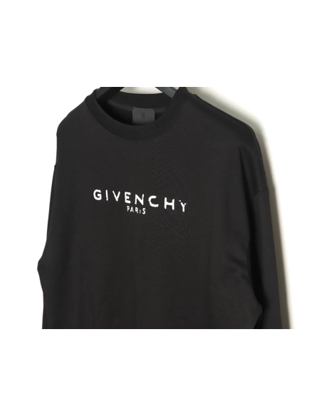 Givenchy Destroyed Letters Crewneck Sweatshirt TSK1 SXL,Cheap Replica Reps Givenchy