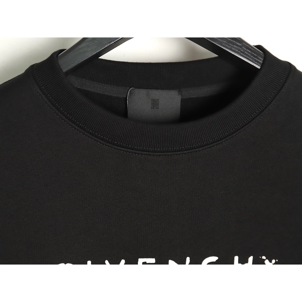 Givenchy Destroyed Letters Crewneck Sweatshirt TSK1 SXL,Cheap Replica Reps Givenchy